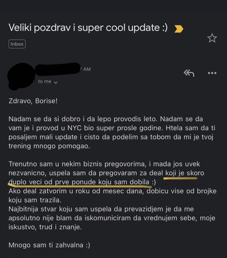 Utisak: Deal skoro duplo veći od prve ponude