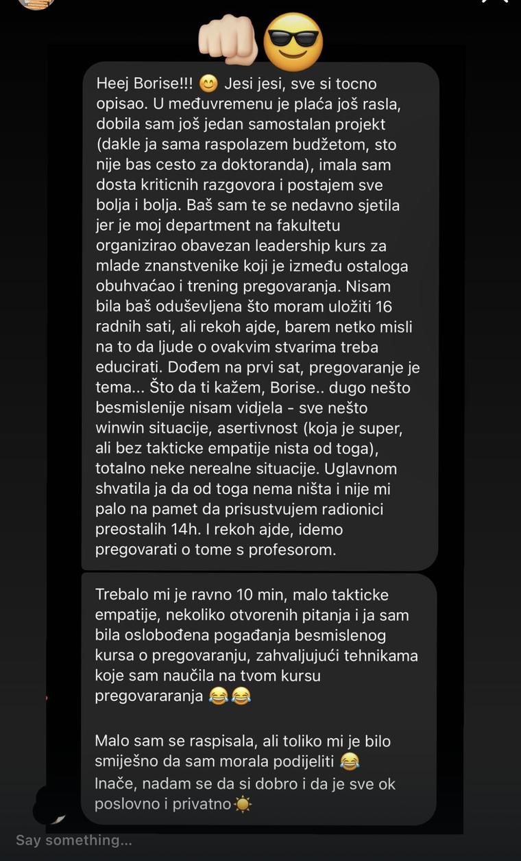 Utisak: Viša plata i samostalan projekt na fakultetu